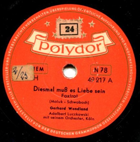Wendland,Gerhard110Diesmal muss es Liebe sein Polydor 49217 A.jpg