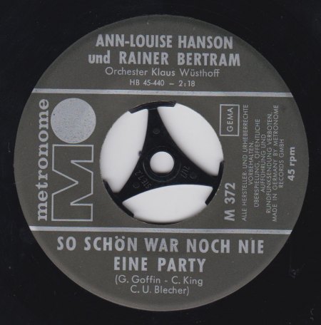 A. HANSON &amp; R. BERTRAM - So schön war noch nie eine Party -A-.jpg
