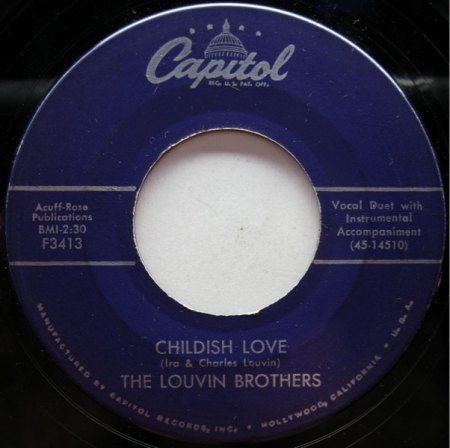 LOUVIN BROS - Childish Love -A-.jpg