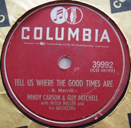 CARSON &amp; MITCHELL - Tell us where the good times are -A-.jpg