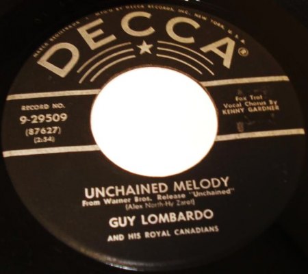 Unchained Melody10Guy Lombardo Decca 9-29509.jpg
