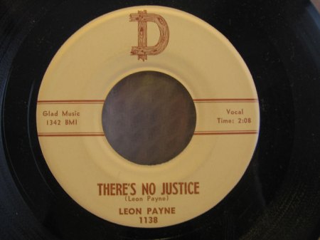 LEON PAYNE - There's no justic -A-.jpg