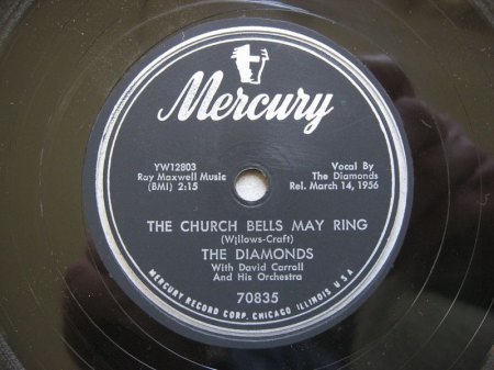 THE DIAMONDS - The church bells may ring -A2-.jpg