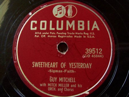 GUY MITCHELL - Sweetheart of Yesterday -A1-.jpg