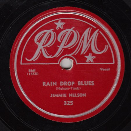 JIMMIE NELSON - Rain Drop Blues -B3-.jpg