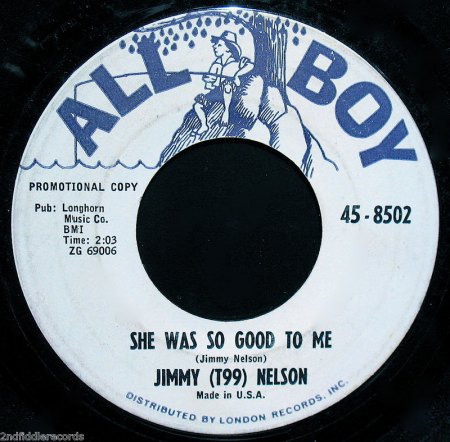 JIMMY NELSON - She was so good to me -A1-.jpg