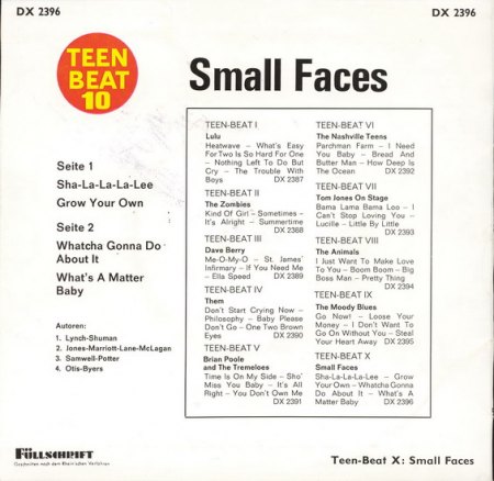 Small Faces - Decca DX 2396 Teenbeat 02 .jpg
