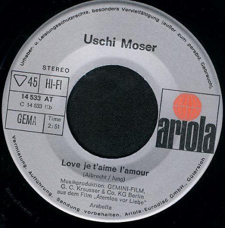 Moser,Uschi06Ariola 14533 AT Love Je t aime l amour.jpg