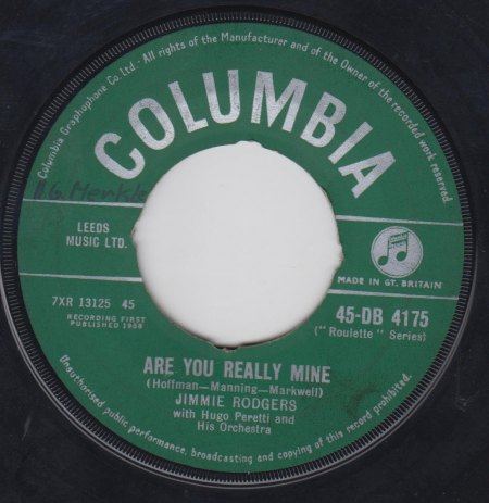 JIMMIE RODGERS - Are you really mine -B-.jpg