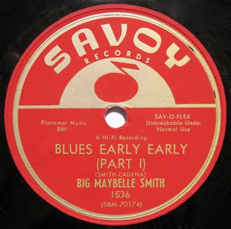 BIG MAYBELLE - Blues Early Early Part 1 -A-.JPG