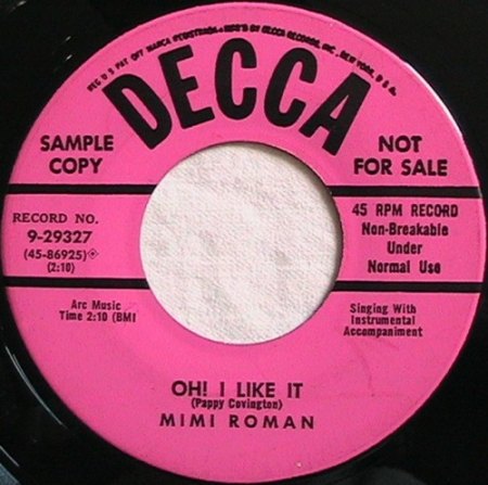 Roman,Mimi01Oh I Like It Decca 9-29327.jpg