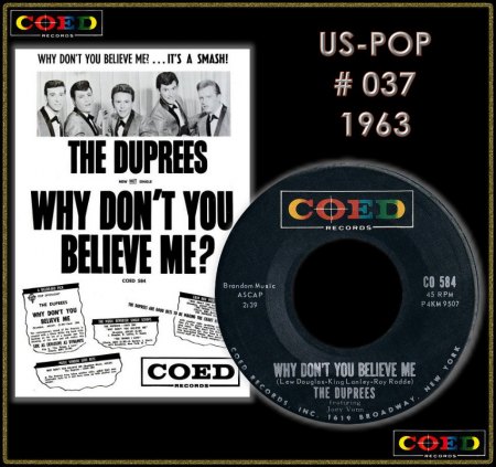DUPREES - WHY DON'T YOU BELIEVE ME_IC#001.jpg
