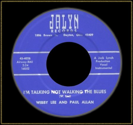 WIBBY LEE &amp; PAUL ALLAN - I'M TALKING NOT WALKING THE BLUES_IC#002.jpg