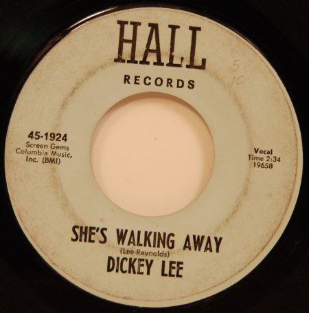 DICKEY LEE - She's walking away -A-.jpg