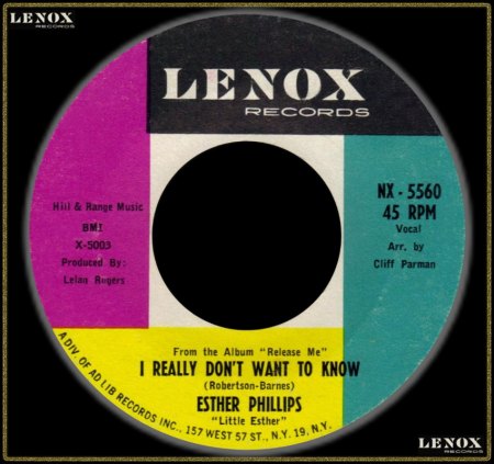 ESTHER PHILLIPS - I REALLY DON'T WANT TO KNOW_IC#002.jpg