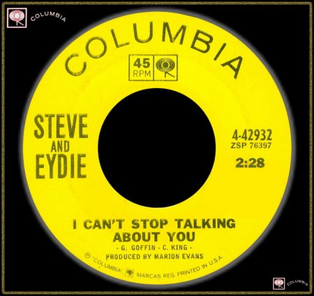 STEVE &amp; EYDIE - I CAN'T STOP TALKING ABOUT YOU_IC#002.jpg