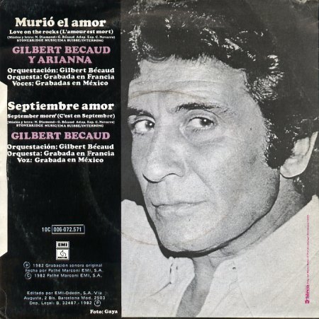 Becaud, Gilbert - Murio el amor .jpg