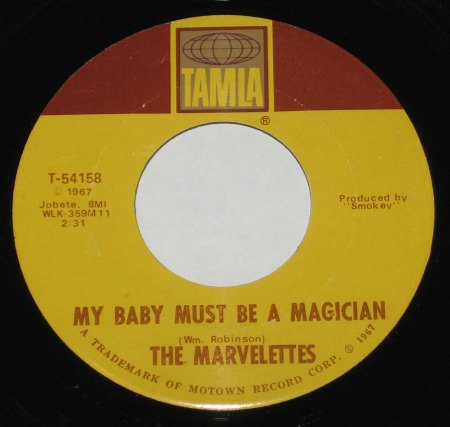 MARVELETTES - My baby must be a magician -A-.JPG