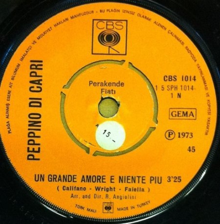 Di Capri, Peppino99Tuedrkei CBS 1014 Un Grande amore e niente piu.jpg