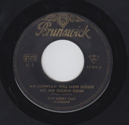 OLD MERRY TALE JAZZ BAND - Am Sonntag will... -A2-.jpg