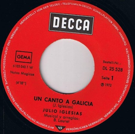 Iglesias,Julio40Un canto a Galicia Decca DL 25528.jpg