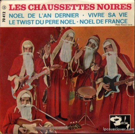 XMas01Les Chaussettes Noires Barclay EP 70412.jpg