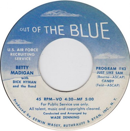 Madigan, Betty with Dick Hyman Orchestra - Out-of-the-blue_Bildgröße ändern.jpg