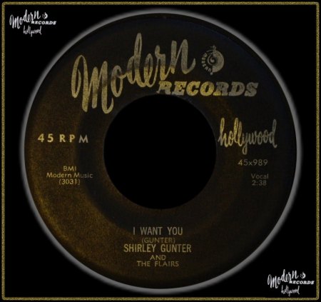 SHIRLEY GUNTER &amp; THE FLAIRS - I WANT YOU_IC#003.jpg