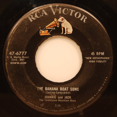 JOHNNIE &amp; JACK - The Banana Boat Song 1.jpg