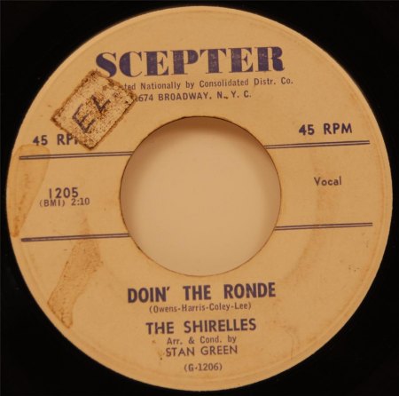 SHIRELLES - Doin' the ronde -B-.jpg