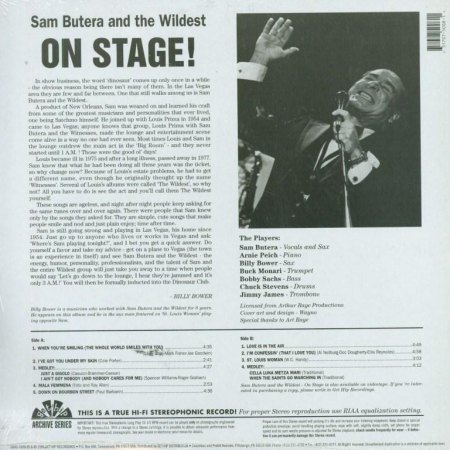 SAM BUTERA-LP - On Stage - CV RS -.JPG