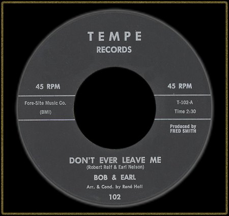 BOB &amp; EARL - DON'T EVER LEAVE ME_IC#002.jpg