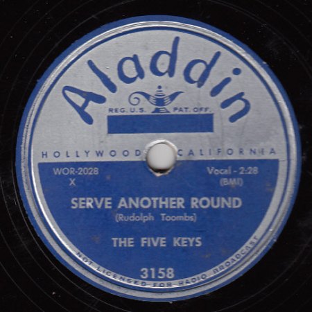 FIVE KEYS - Serve another round -B-.JPG