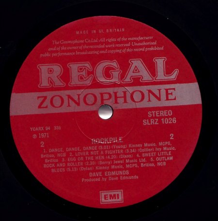 DAVE EDMUNDS - ROCKPILE REGAL SLRZ 1026 D.jpg