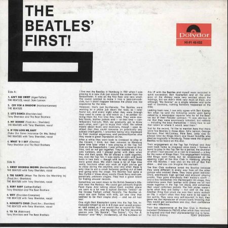 BEATLES FEAT. TONY SHERIDAN POLYDOR LP LPHM-46432_IC#002.jpg