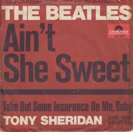 BEATLES &amp; SHERIDAN - Ain't she sweet - CV -.jpg