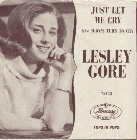LESLEY GORE - Just let me cry - CV.JPG