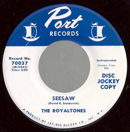 Royaltones - Seesaw.jpeg