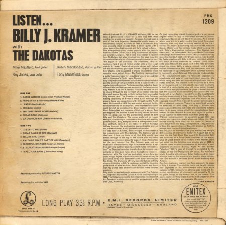Kramer, Billy &amp; the Dakotas - Listen  (2)_Bildgröße ändern.jpg