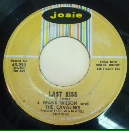 J.FRANK WILSON - Last Kiss -A2-.JPG