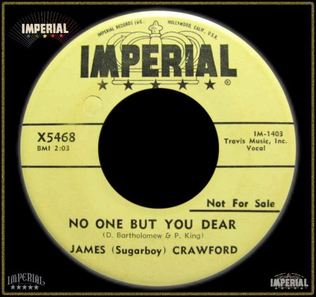 JAMES SUGAR BOY CRAWFORD - NO ONE BUT YOU DEAR_IC#002.jpg