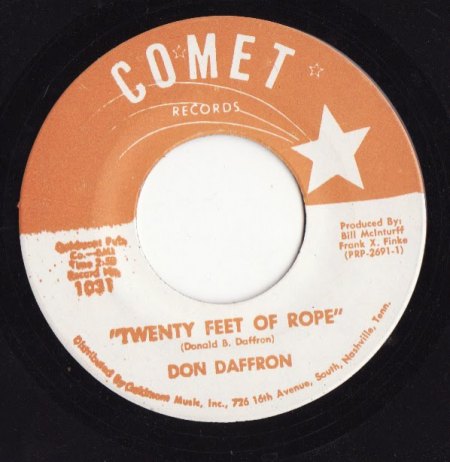 Daffron, Don - Twenty feet of rope - Comet.jpg
