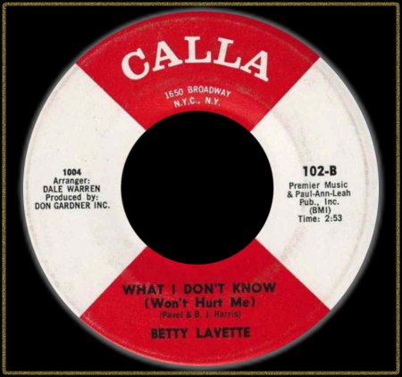 BETTY LA VETTE - WHAT I DON'T KNOW_IC#002.jpg