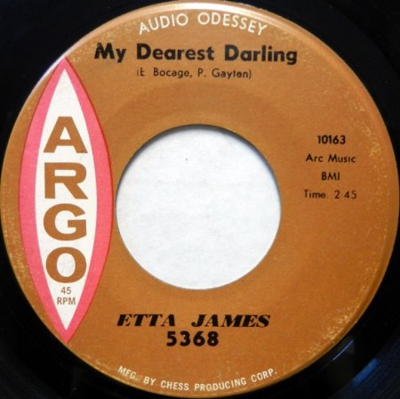 ETTA JAMES - My dearest darling -A-.JPG