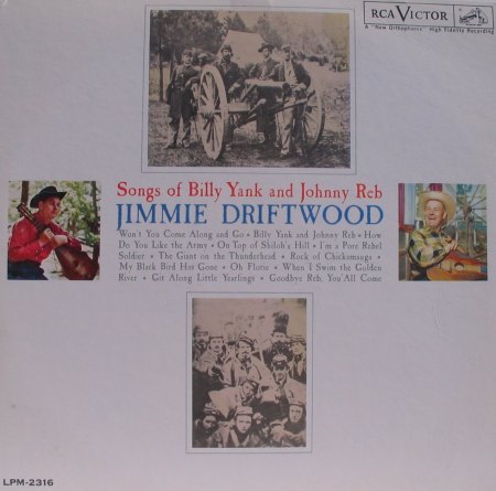 Driftwood, Jimmy - Songs of Billy Yank &amp; Johnny Red - RCA 2316 - 1_Bildgröße ändern.JPG