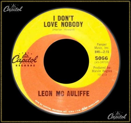 LEON MC AULIFFE (MC AULIFF) - I DON'T LOVE NOBODY_IC#002.jpg