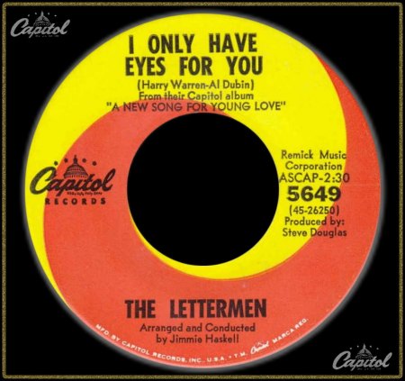 LETTERMEN - I ONLY HAVE EYES FOR YOU_IC#002.jpg