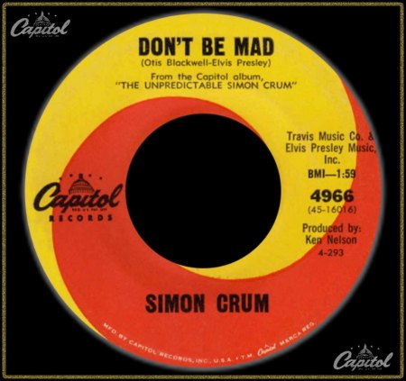 SIMON CRUM (FERLIN HUSKY) - DON'T BE MAD_IC#002.jpg