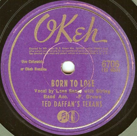 Lewis,Jerry Lee56Ted Daffan Born To Lose Okeh 6706.jpg