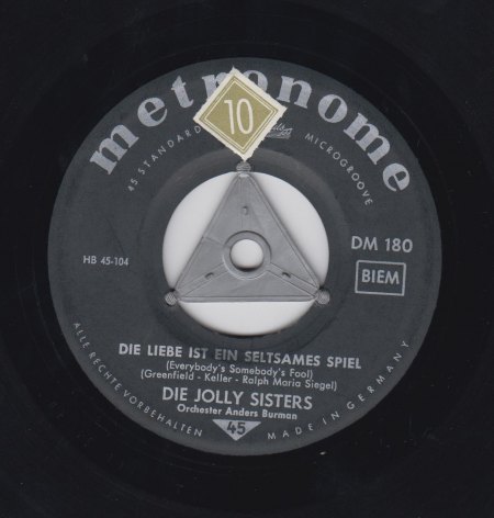 DIE JOLLY SISTERS - Die Liebe ist ein seltsames Spiel -B-.jpg